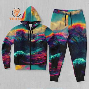 Vente en gros Survêtement de sublimation pour homme avec impression avancée confort supérieur et attrait sportif idéal pour les hommes actifs et modernes - Product Image 4