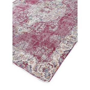 Alfombra de Lana Anudada a Mano de Gran Tamaño, Diseño de Medallón Rojo y Naranja, para Sala de Estar, Pasillo Rectangular, Modelo Pae-2452 - Product Image 2