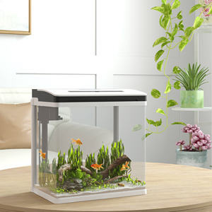 Aquarium LED PawHut 13L avec trous de ventilation, verre HD et ABS, 29L x 20D x 30.5H cm - Product Image 2