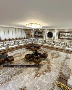 Muebles árabes modernos de Majlis, diseño tradicional personalizable, función plegable, entrega gratuita en todo el mundo - Product Image 5