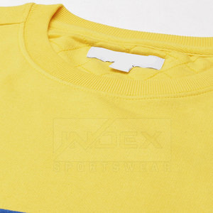 Pull à manches longues 100% coton de haute qualité pour hommes sweat-shirt à col rond personnalisé en gros pour l'hiver sweat à capuche teint uni - Product Image 5