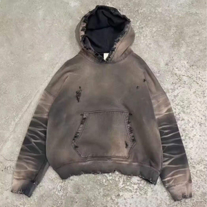 เสื้อฮู้ดใส่ได้ทั้งชายและหญิงปักลายสไตล์ใส่ได้ทั้ง2025ออกแบบได้ตามที่ต้องการ - Product Image 1