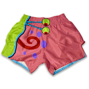 Pantalones Cortos de Muay Thai para Hombre, Corte Holgado, Cintura Elástica, Personalizados 2026, Ligeros, de Secado Rápido, Spandex/Poliéster para Adultos - Product Image 1