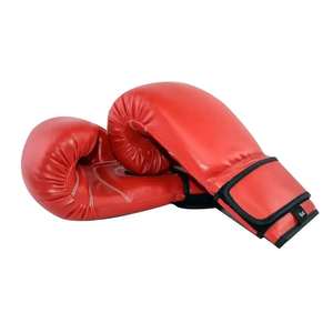 Guantes de Boxeo de Piel Sintética de Alta Calidad, Personalizados de Fábrica, al por Mayor, Profesionales, con Logotipo Personalizado, Transpirables, con Cierre de Velcro - Product Image 2