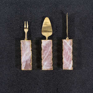 Modern Cutlery Set for Kitchenware <b>Accessories</b> Home Hotel Restaurant Black Color Modern Metal Cutlery Set Spoon Fork and <b>Knives</b> - Product Image 6