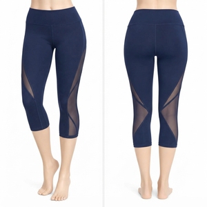<b>Women</b> <b>Capri</b> <b>Legging</b> Designed With Breathable Performance Fabric Flexible Fit Moisture Control Construction High Waist Design - Product Image 6
