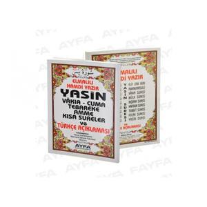 006 Livre de poche Yasin-i erif avec traduction interlinéaire turque - Product Image 1
