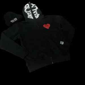 Sweat-shirts d'hiver pour hommes en coton 100% personnalisés, brodés, lourds, à fermeture éclair intégrale, avec impression en relief, écologiques - Product Image 6