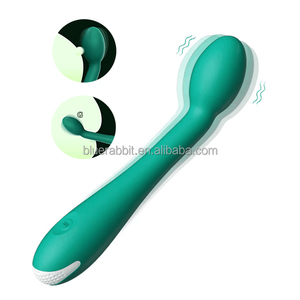 BlueRabbit Vibrator g-spot dapat diisi ulang grosir Stimulator klitoris Anal pemijat prostat pemijat G Point mainan seks Vibrator - Product Image 1