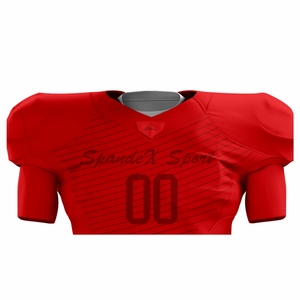 Camiseta de fútbol americano sublimada de manga corta uniforme impreso camisetas a granel fabricadas a un precio razonable - Product Image 4