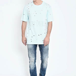 เสื้อยืดผู้ชายใส่สบายทำจากผ้าแฟชั่น - Product Image 5