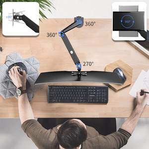 Monitor da scrivania a molla a Gas per <span class=keywords><strong>Computer</strong></span> a braccio a Gas Monitor per pressione sanguigna supporto supporto supporto - Product Image 3