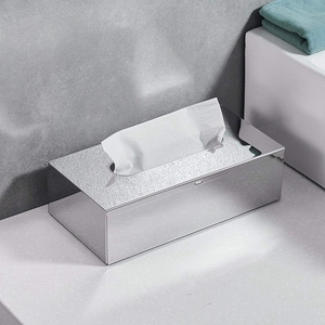 Boîte à mouchoirs créative en acier inoxydable pour Restaurant et utilisation artisanale pour porte-serviettes pour l'artisanat indien - Product Image 2