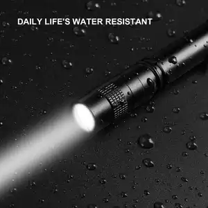 AAA Battery Custom Led Mini Flashlight Penlight Pen Torch Light Medical Pen Torch