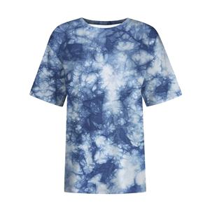 2024 nouvelle impression personnalisée femmes XL T-Shirt respirant coton tenue d'été de haute qualité décontracté cou-vente chaude en gros - Product Image 2