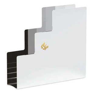 Porte-serviettes en tissu de créateur poli et brillant en acier inoxydable, fournitures de présentoir et porte-serviettes au design luxueux fait à la main - Product Image 2