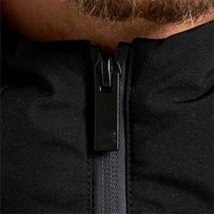 แจ็กเก็ตปลาปักเป้าเสื้อเเจ๊กเก็ตแบบสวมปกติข้อมือยางยืดดีไซน์กระเป๋าคู่พร้อมรายละเอียดโลหะและกระเป๋าภายใน - Product Image 4