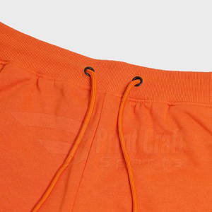 กางเกงจ็อกเกอร์ผู้ชายกางเกงวิ่งขายร้อนสไตล์ลำลองน้ำหนักเบาสีส้มล้วนมีกระเป๋าข้างเอวระดับกลางแบบตรงติดป้ายตามต้องการ - Product Image 5