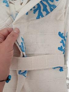 มีนาคม Expo ตุรกีผ้าฝ้ายคลุมด้วยผ้าเสื้อคลุมอาบน้ําแห้งเร็วราคาที่ดีที่สุดคุณภาพดีที่มีสีสันนุ่มบ้านชายหาดสปาผู้หญิงผู้ชาย Robe - Product Image 3