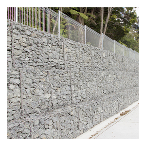 Panier <span class=keywords><strong>gabion</strong></span> hexagonal en fil de fer galvanisé 3,05 mm, mailles 80x100 mm, dimensions 2x1x1 m, <span class=keywords><strong>pour</strong></span> construction de mur en <span class=keywords><strong>pierre</strong></span> - Product Image 5