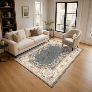 <b>RUGS</b> DEPOT LXDP-0634 Wholesale Multicolor Neutral Minimalist Designer Digital Printed Machine Washable <b>Chenille</b> <b>Rug</b> Non Slip - Product Image 2