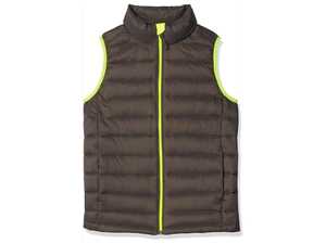 Chaqueta acolchada sin mangas ligera y elegante para hombre con cremallera frontal transpirable Forro cálido y diseño de ajuste moderno - Product Image 4