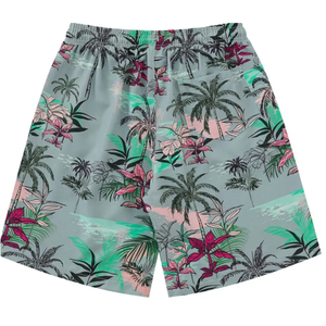 Prince Industry été taille élastique Logo personnalisé hommes short de bain course maillot de bain maille Shorts de plage pour hommes - Product Image 6