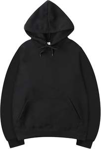 Sweats à capuche pour hommes de haute qualité avec logo personnalisé, 100% coton molletonné, poids lourd, broderie personnalisée, sweats à capuche et sweat-shirts pour hommes - Product Image 3