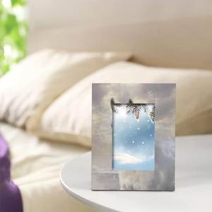 Cadre photo de luxe en bois et résine 100% fait main, taille personnalisée, couleur personnalisée, pour la maison, l'hôtel, le restaurant - avec un design unique pour le dessus de table - Product Image 4