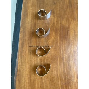 Meilleur anneau de serviette au design moderne pour la décoration de table à domicile, anneau personnalisé OEM au design papillon à prix raisonnable - Product Image 4