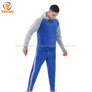 Venta al por mayor personalizado de talla grande 100% algodón ropa deportiva conjunto de gran tamaño de lana con capucha Jogger invierno transpirable impreso chándales OEM - Product Image 5