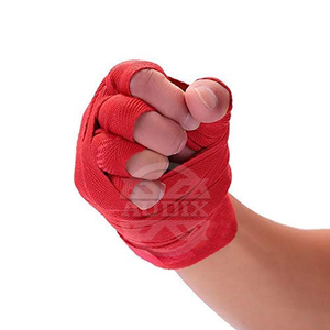 Ome ที่พันมือสำหรับชกมวยบุนวมนวมนวมนวมนวมนวมคลุมมือใส่สบายระบายอากาศได้ดีสีแดง - Product Image 4