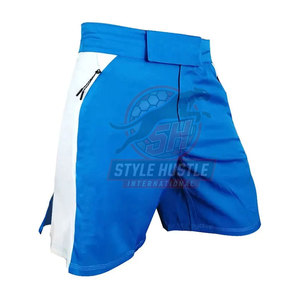 Pantalones Cortos de MMA para Hombre, Hechos de Poliéster, Ajuste Holgado, Ropa Deportiva, Oferta - Product Image 3