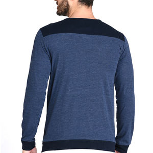 Vente en gros T-shirts à manches longues pour hommes à séchage rapide avec col en O Top vente confortable T-shirts à manches longues pour hommes - Product Image 2