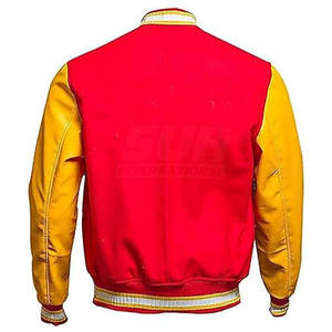 แจ็คเก็ตเลตเตอร์แมนแฟชั่นใหม่ปี 2026 ราคาประหยัด คอตั้ง โลโก้ด้านหน้า ผ้าฝ้าย 100% แจ็คเก็ตฤดูหนาวราคาสมเหตุสมผล - Product Image 2