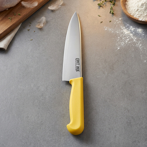 Cuchillo de Chef Amarillo Cavit Inox de 8” con Certificación HACCP - Product Image 3