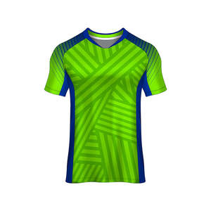Camiseta Deportiva de Compresión para Hombre, Sublimada, de Secado Rápido, Corte Regular, Manga Corta, Tejido de Punto, 100% Poliéster, Protección UV - Product Image 2