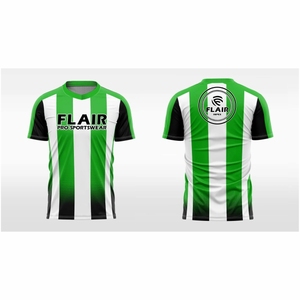 Camiseta de fútbol para niños de diseño Retro personalizado, la mejor calidad, 100% poliéster, cómoda, transpirable, conjuntos de parte superior delantera corta, ropa para niños - Product Image 5