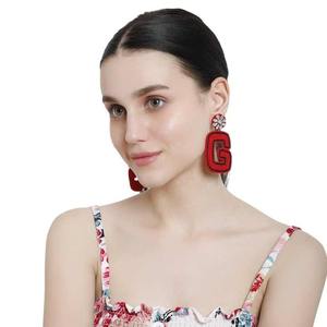 Pendientes bordados con cuentas bohemias hechos a mano de estilo Vintage, cuentas de gota de aro de moda personalizadas, colgantes bohemios personalizables - Product Image 3