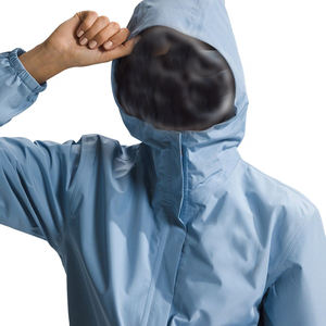 Coupe-vent de pluie Parka Long Anorak Manteau Veste coupe-vent Séchage rapide Respirant Entièrement imperméable Poignets élastiques Stop Rain Droplets - Product Image 5