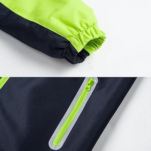 เสื้อแจ็คเก็ตพัฟเฟอร์ผ้าแคนวาส |   เสื้อโค้ทกันลมแบบซอฟต์เชลล์ ลายการ์ตูน พร้อมแถบสะท้อนแสง ป้องกันลม ระบายอากาศได้ดี - Product Image 3