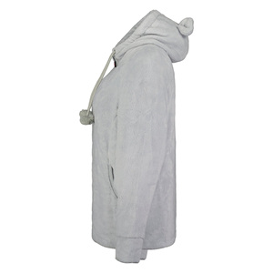 Veste en polaire à fermeture éclair respirante, coupe moderne, spéciale hiver, pour femmes, vêtements d'hiver durables, vêtements décontractés, veste à capuche réglable - Product Image 5