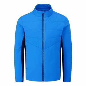Venta al por mayor chaquetas de Golf hombres a prueba de viento impermeable ligero transpirable cómodo prendas de vestir exteriores logotipo personalizado ropa deportiva de Golf - Product Image 1