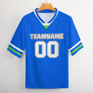 เสื้อเจอร์ซีย์รักบี้สำหรับผู้ใหญ่เสื้ออเมริกันฟุตบอลแบบสั่งทำลายซับลิเมตชุดออกกำลังกายระบายอากาศได้สำหรับทุกเพศ - Product Image 3