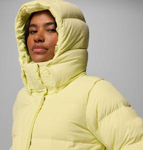 เสื้อแจ็คเก็ตบอมเบอร์ผู้ชายสีเหลือง ระบายอากาศได้ดี น้ำหนักเบา ไซส์ใหญ่ สำหรับฤดูหนาว แบบหนา มีฮู้ด สไตล์ลำลอง - Product Image 3