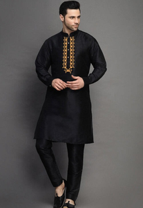 Salwar Kameez Deportivo para Hombre, Cómodo, Sin Arrugas, de Secado Rápido, para Todas las Temporadas, Informal, para Bodas, Servicio OEM - Product Image 3