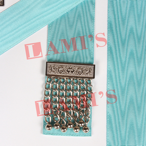 Delantal de Regalia masónico de calidad superior Delantal de maestros pasados adorables masónicos personalizados para uniforme - Product Image 2