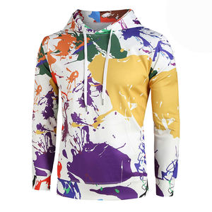 Sweats à capuche chauds pour hommes en coton épais, motif uni, streetwear, thermique d'hiver, tailles personnalisées disponibles, sweats à capuche pour hommes personnalisés - Product Image 2