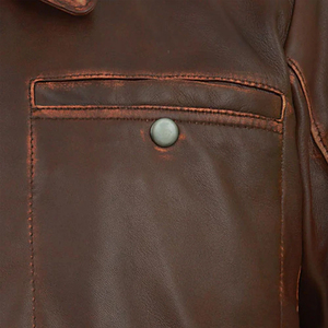 Custom Made High Quality <b>Genuine</b> <b>Leather</b> <b>Jacket</b> For Men At Wholesale Price Custom Embroidery <b>Leather</b> Winter <b>Jacket</b> For Men - Product Image 4