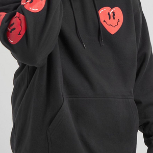 Sweat-shirts pour hommes à impression en relief, vente chaude, vêtements décontractés, nouveau design, respirant, prix bas, logo personnalisé, impression en relief, sweat-shirts pour hommes - Product Image 5